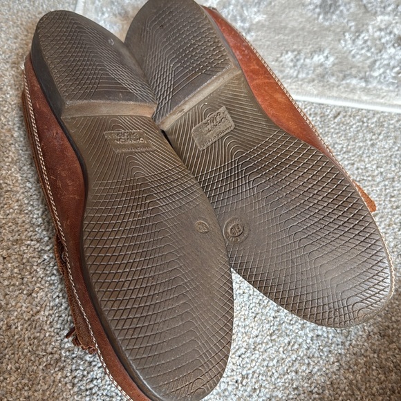 Johnston & Murphy Brown Leather Slip-On Loafers - Picture 6 of 7